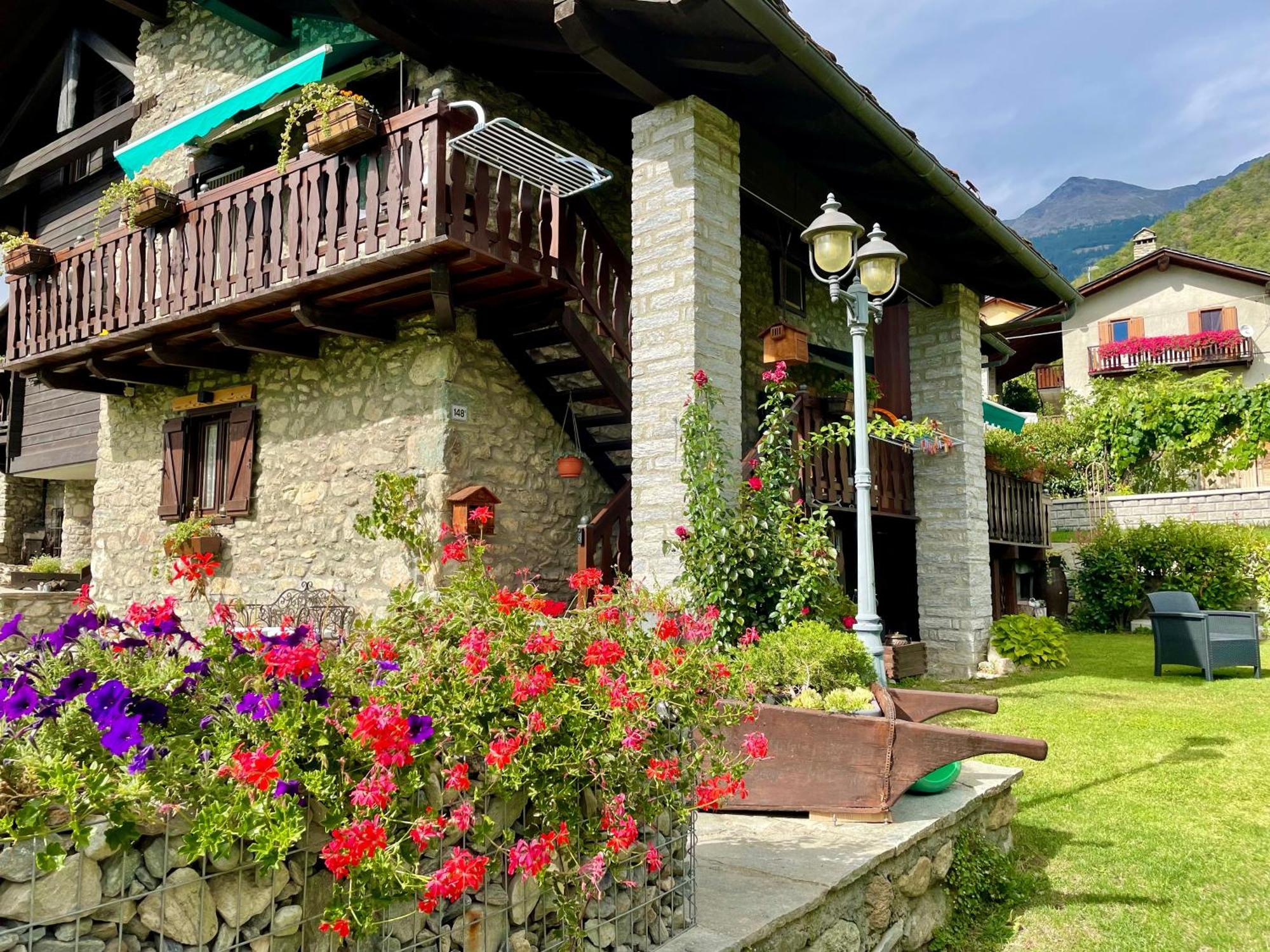 Apartamento casa porossan Aosta Exterior foto