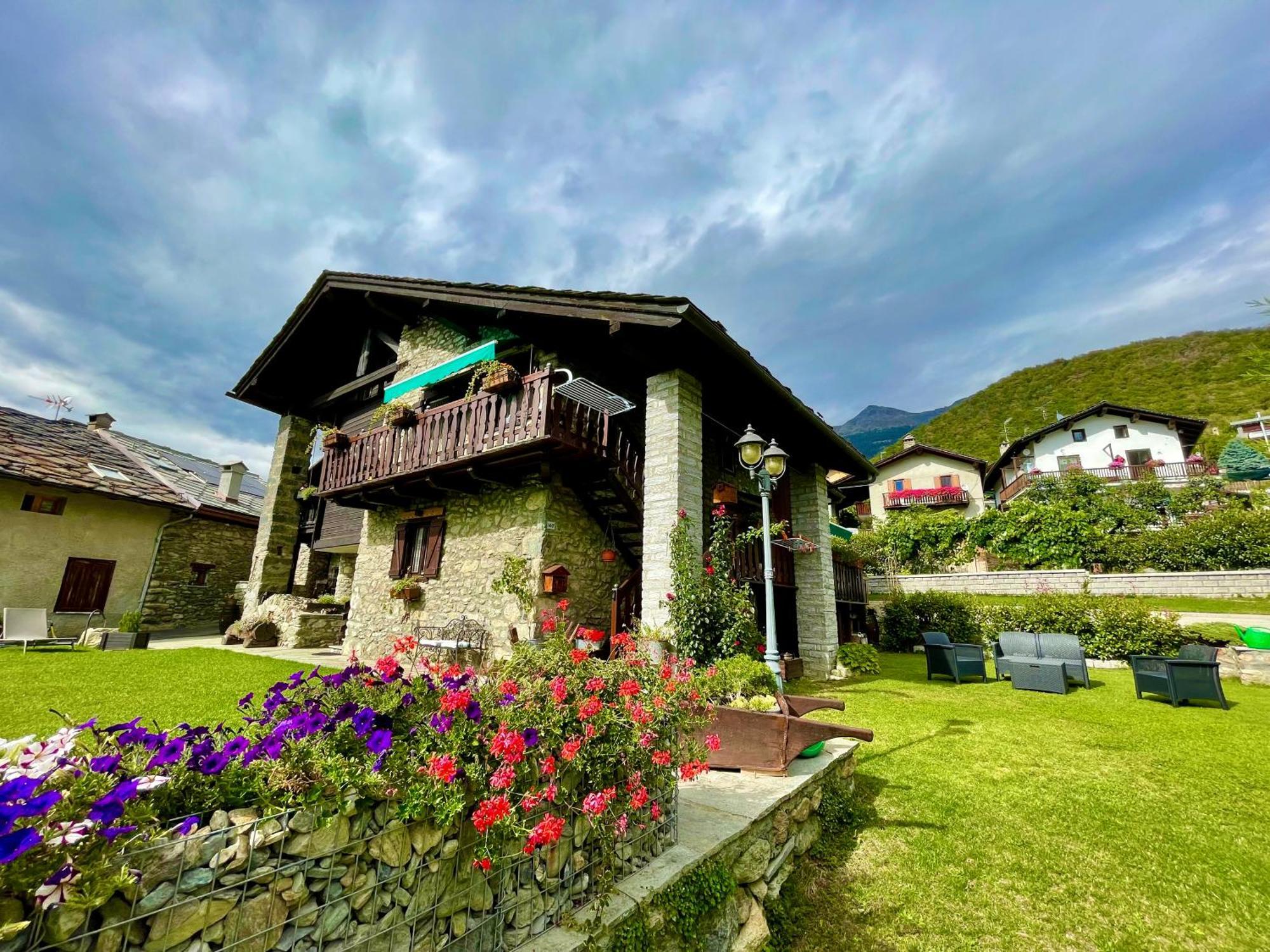 Apartamento casa porossan Aosta Exterior foto